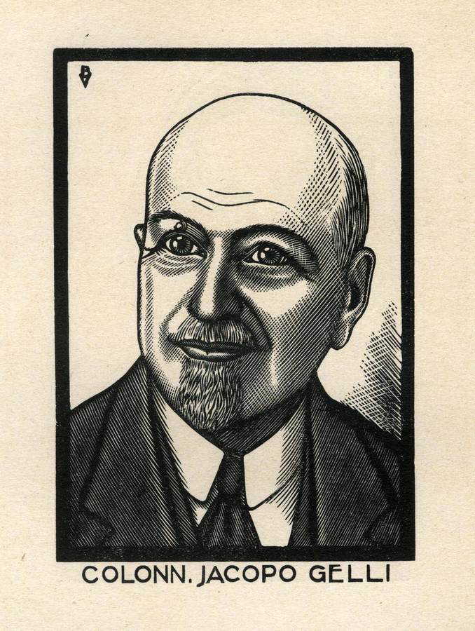 Gelli Ritratto del Colonn. Jacopo Gelli