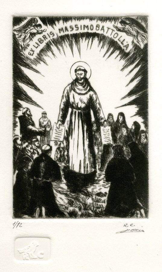 San Francesco consegna la Regola alle Clarisse e ai Frati minori, Ex